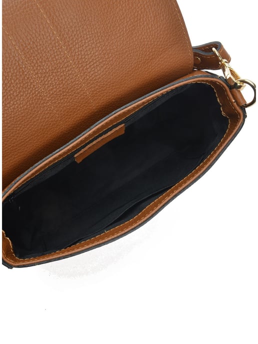 Anna Luchini Brown Bolso de cuero - Image 4