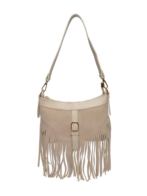 Anna Luchini Beige Bolso de cuero - Image 1