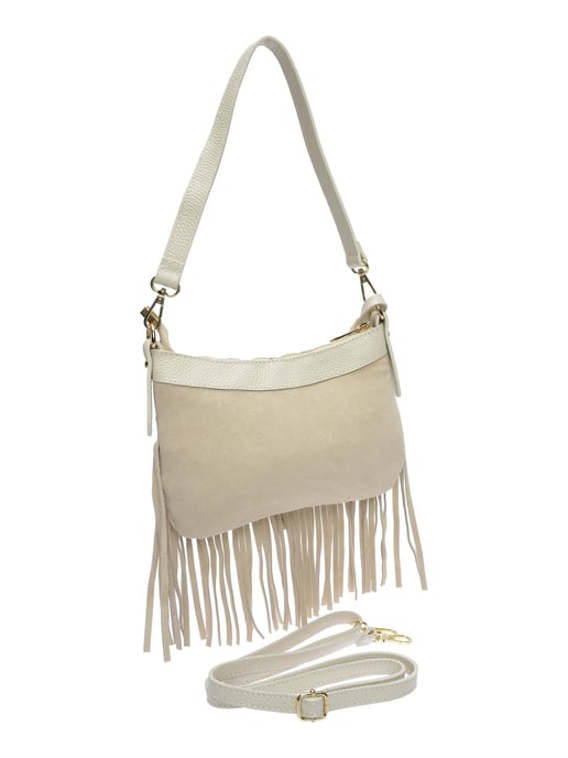 Anna Luchini Beige Bolso de cuero - Image 2