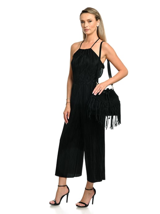 Roberta M Negro Bolso de cuero - Image 5
