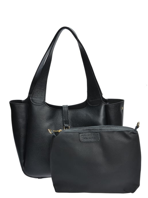 Roberta M Negro Bolso de cuero - Image 3