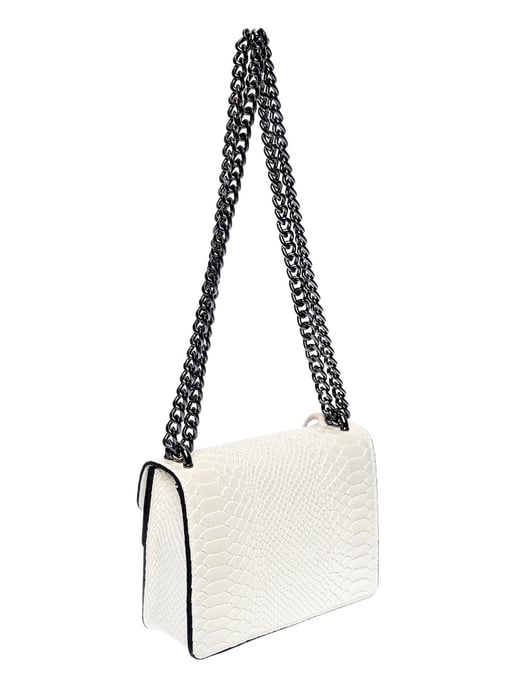 Roberta M Beige Bolso de cuero - Image 2