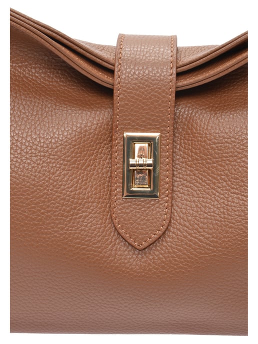 Anna Luchini Brown Bolso de cuero - Image 3
