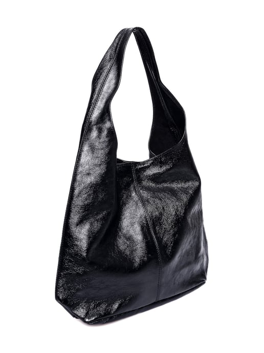 Luisa Vannini Negro Bolso de cuero - Image 2