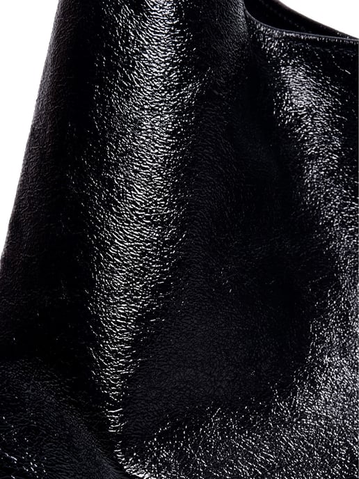 Luisa Vannini Negro Bolso de cuero - Image 3