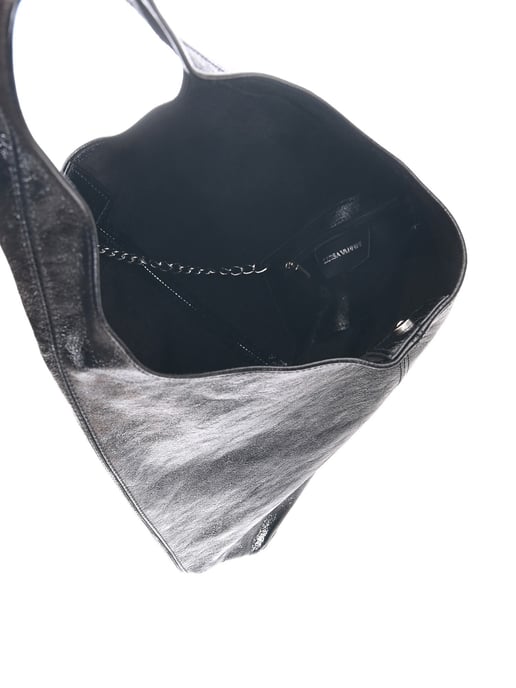 Luisa Vannini Negro Bolso de cuero - Image 4