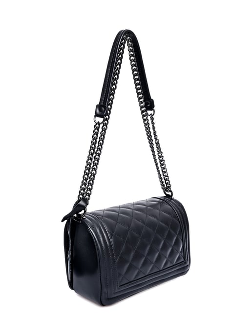 Anna Luchini Negro Bolso de cuero - Image 2