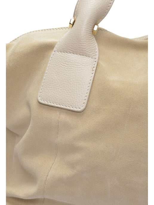 Anna Luchini Beige Bolso de cuero - Image 3