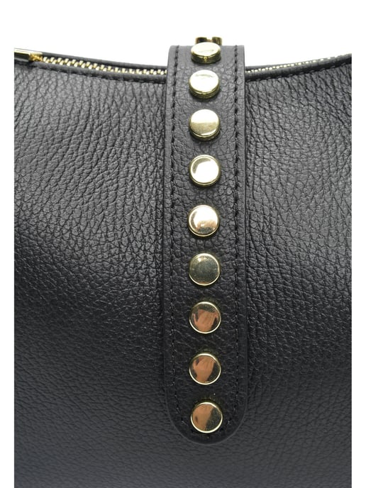 Anna Luchini Negro Bolso de cuero - Image 3