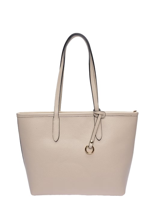 Roberta M Beige Bolso de cuero - Image 1