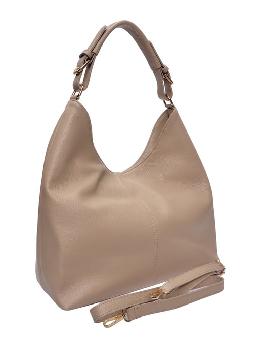 Anna Luchini Beige Bolso de cuero - Image 2