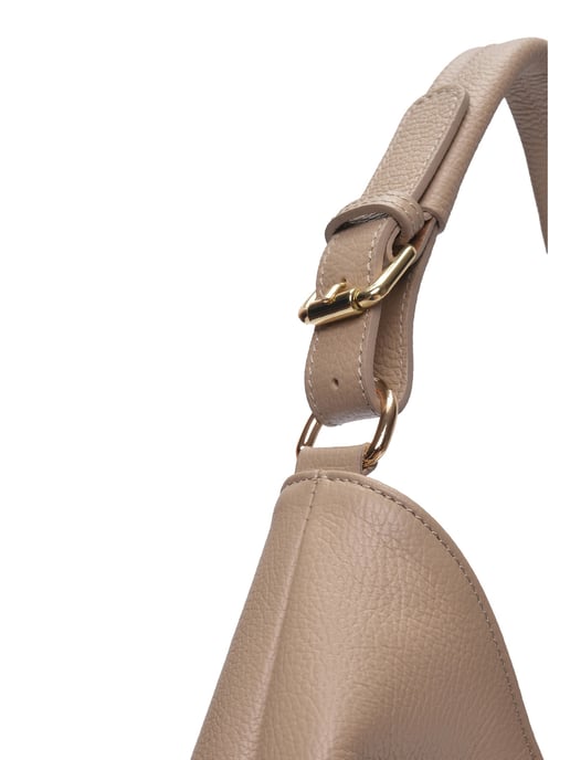 Anna Luchini Beige Bolso de cuero - Image 3