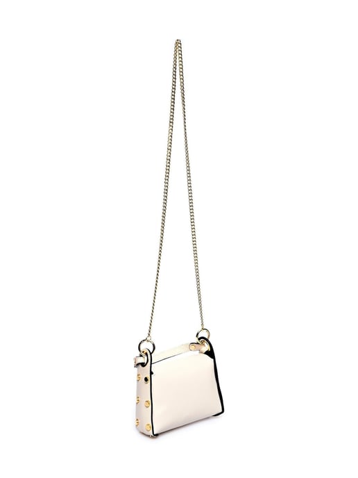 Anna Luchini Beige Bolso de cuero - Image 2