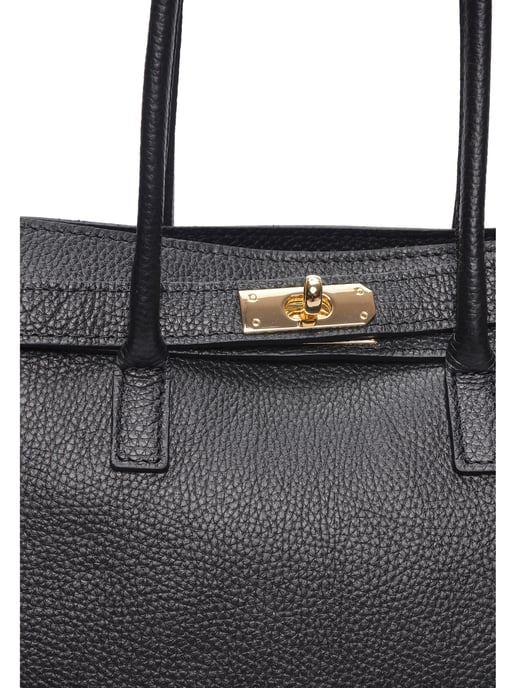 Isabella Rhea Negro Bolso de cuero - Image 3
