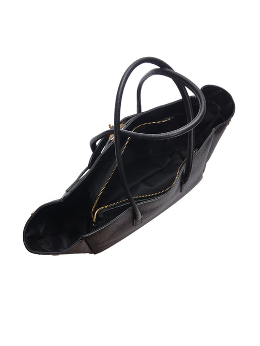 Isabella Rhea Negro Bolso de cuero - Image 4