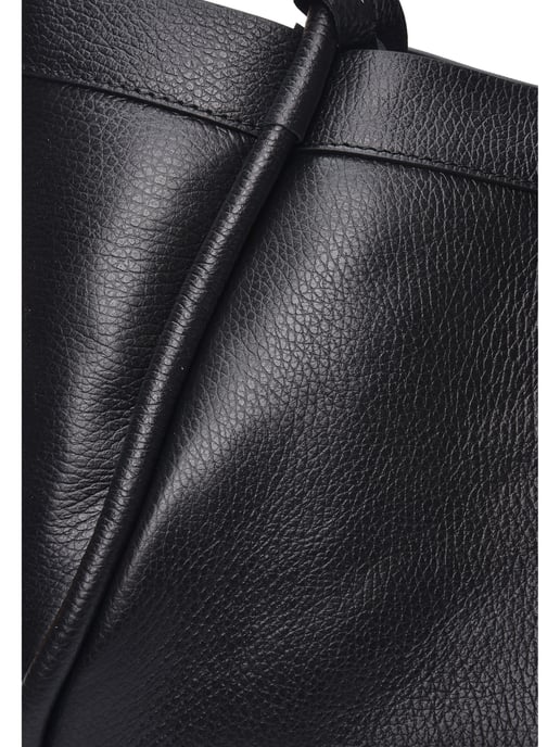 Luisa Vannini Negro Bolso de cuero - Image 3