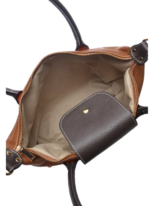 Anna Luchini Brown Bolso de cuero - Image 4