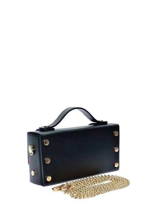 Isabella Rhea Negro Bolso de cuero - Image 2