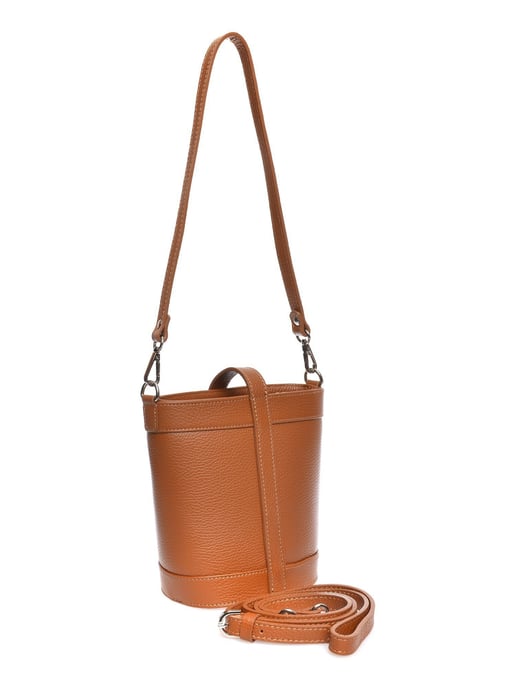 Anna Luchini Brown Bolso de cuero - Image 2