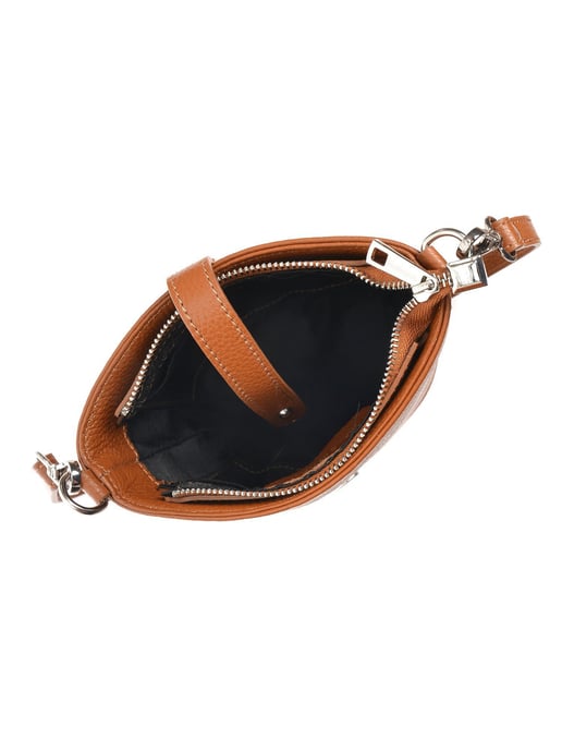 Anna Luchini Brown Bolso de cuero - Image 4