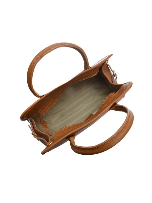 Anna Luchini Brown Bolso de cuero - Image 4