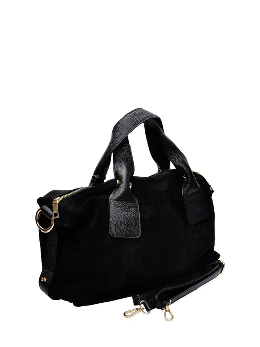 Anna Luchini Negro Bolso de cuero - Image 2