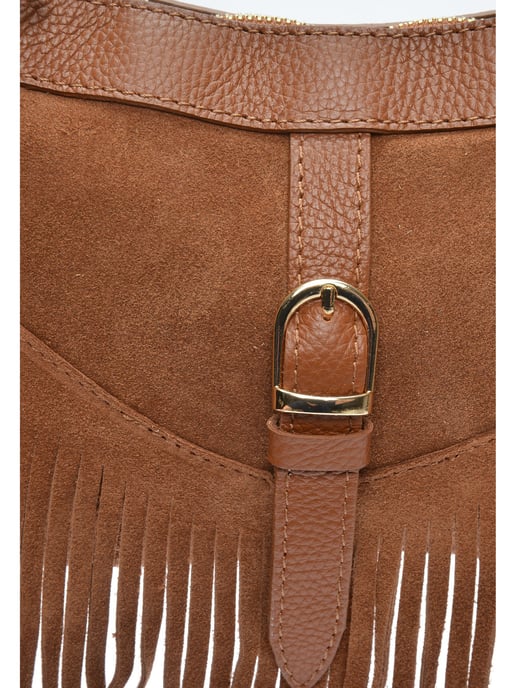 Anna Luchini Brown Bolso de cuero - Image 3