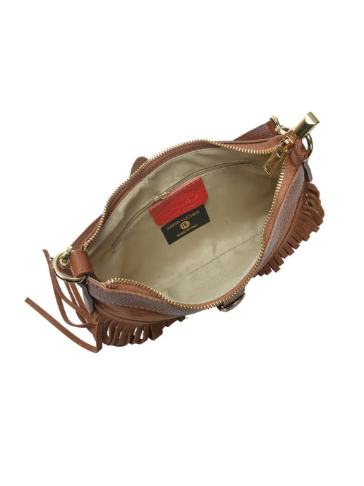 Anna Luchini Brown Bolso de cuero - Image 4