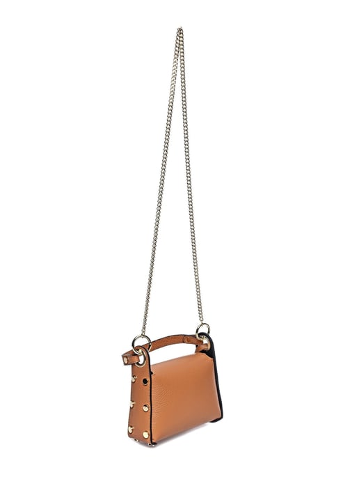 Anna Luchini Brown Bolso de cuero - Image 2