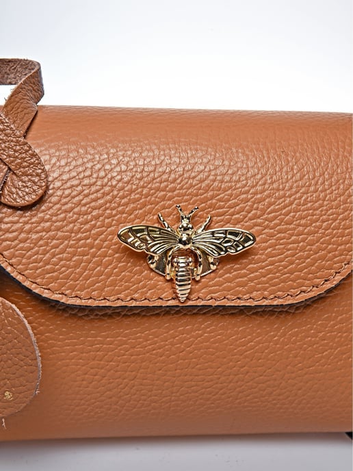 Anna Luchini Brown Bolso de cuero - Image 3