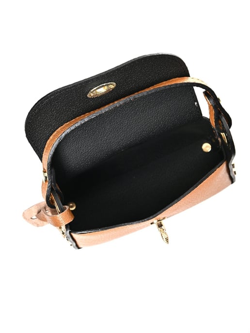 Anna Luchini Brown Bolso de cuero - Image 4