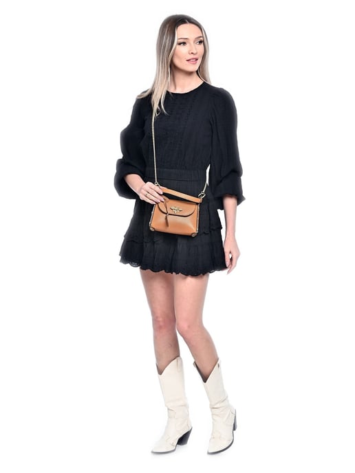 Anna Luchini Brown Bolso de cuero - Image 5