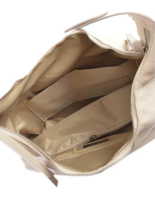 Isabella Rhea Beige Bolso de cuero - Image 4