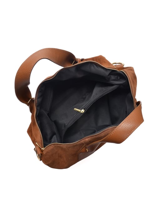 Anna Luchini Brown Bolso de cuero - Image 4