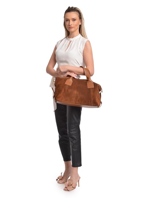 Anna Luchini Brown Bolso de cuero - Image 5