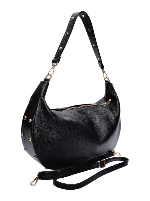 Isabella Rhea Negro Bolso de cuero - Image 2