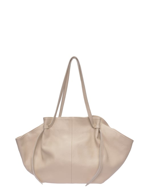 Roberta M Beige Bolso de cuero - Image 1