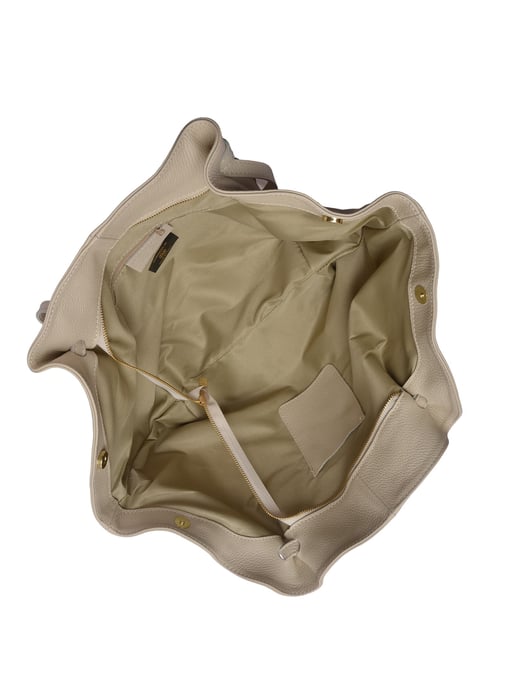 Roberta M Beige Bolso de cuero - Image 4