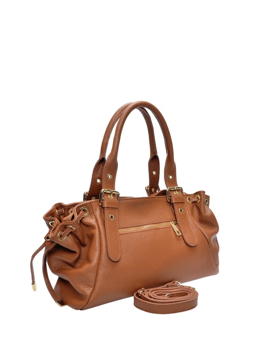 Anna Luchini Brown Bolso de cuero - Image 2
