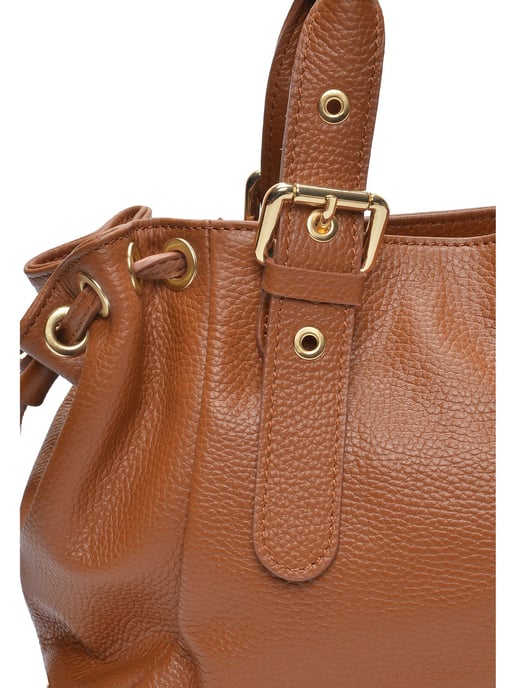 Anna Luchini Brown Bolso de cuero - Image 3