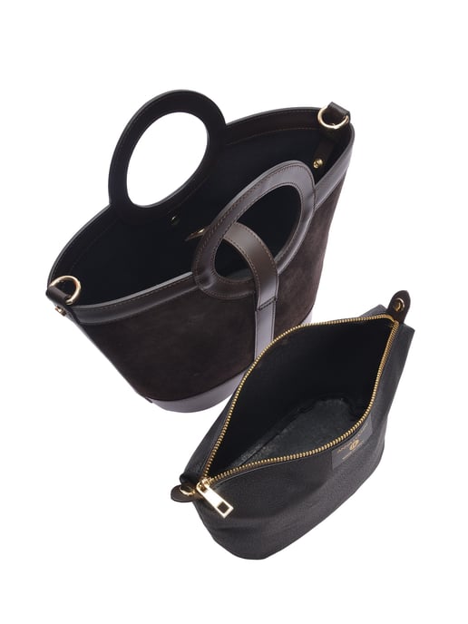Anna Luchini Granate Bolso de cuero - Image 4