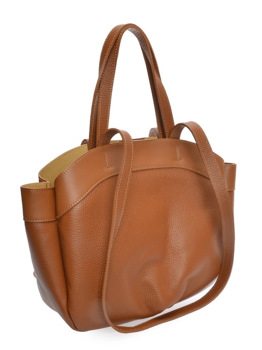 Anna Luchini Brown Bolso de cuero - Image 2