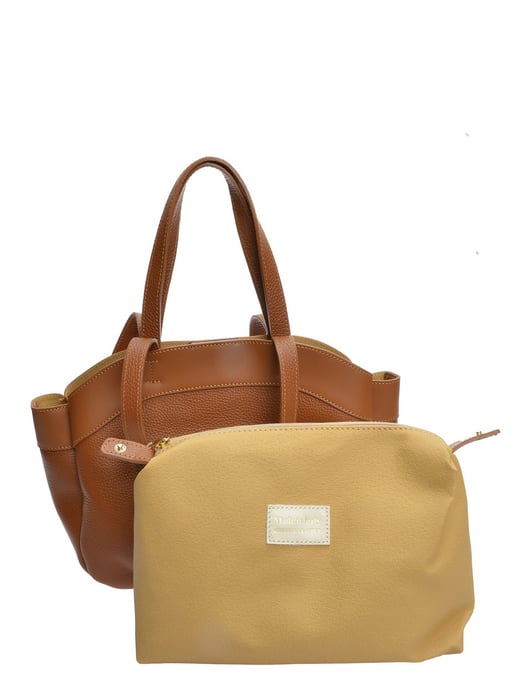 Anna Luchini Brown Bolso de cuero - Image 3