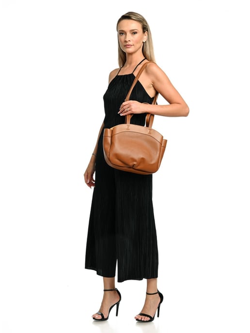 Anna Luchini Brown Bolso de cuero - Image 5