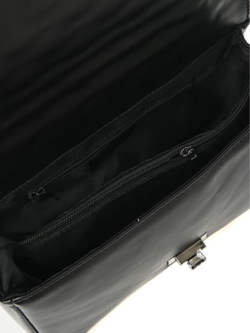 Isabella Rhea Negro Bolso de cuero - Image 4
