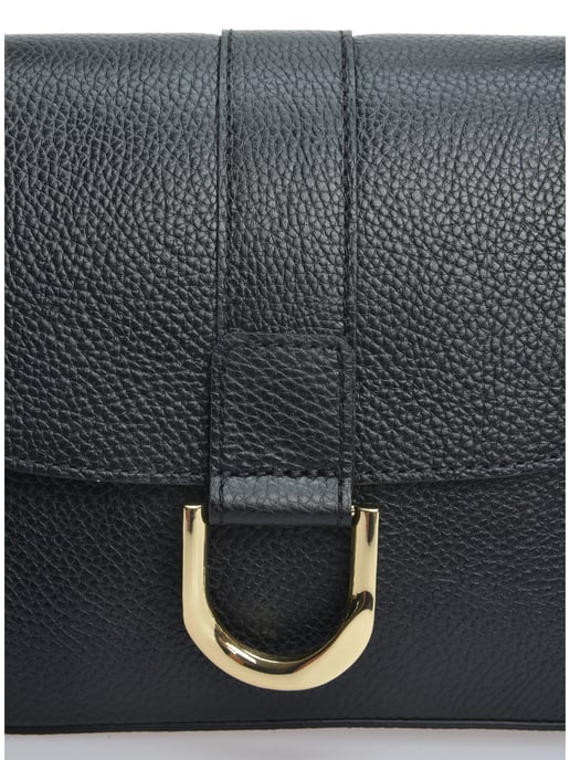 Anna Luchini Negro Bolso de cuero - Image 3