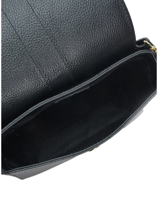 Anna Luchini Negro Bolso de cuero - Image 4