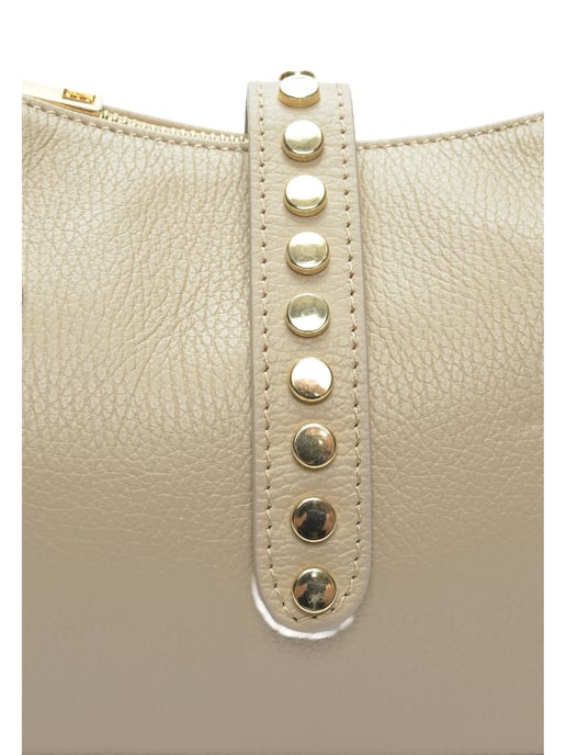 Anna Luchini Beige Bolso de cuero - Image 3