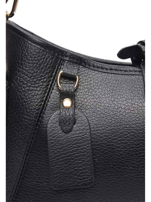 Anna Luchini Negro Bolso de cuero - Image 3