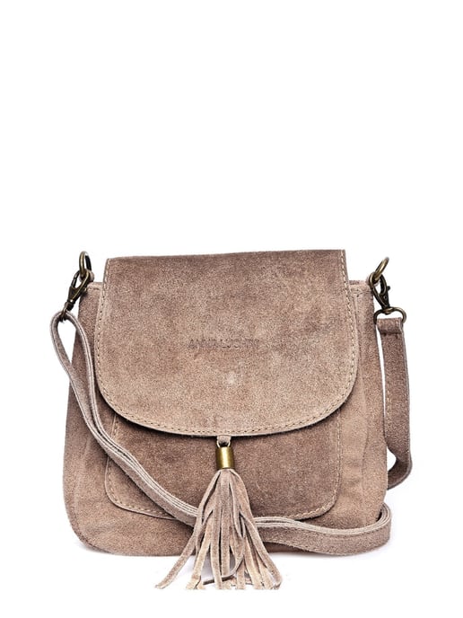 Anna Luchini Beige Bolso de cuero - Image 1
